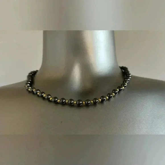 ✅💎Vintage Glass Bead  Necklace - Picture 3 of 15